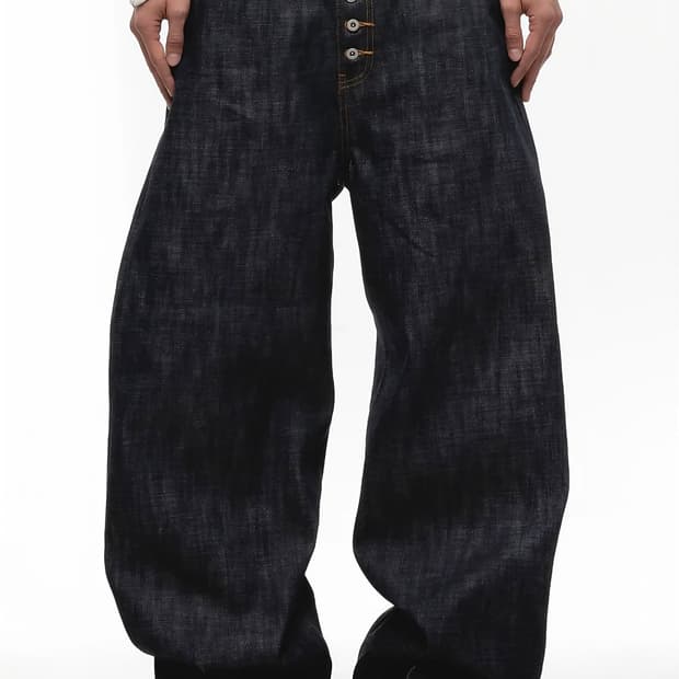 노페이스스튜디오 루즈핏 데님 m