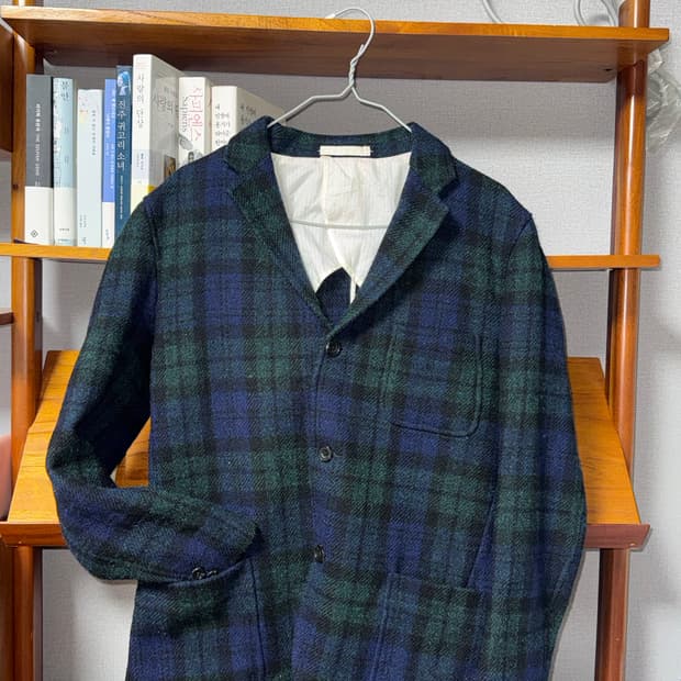 빔즈x헤리스 트위드 자켓