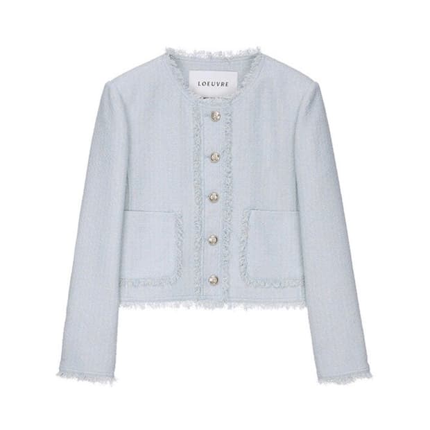 루에브르 트위드 자켓