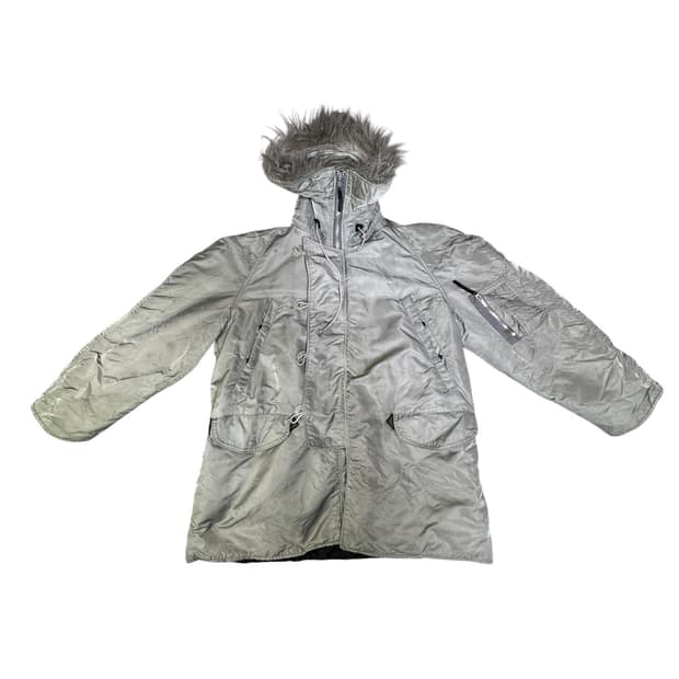 빈티지 00s 알파인더스트리 ALPHA N3B 그레이 M