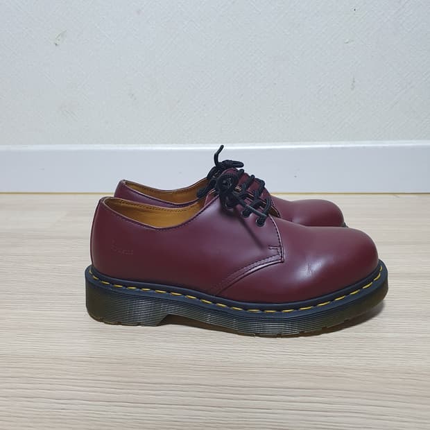 닥터마틴 1461 체리레드 로퍼 220