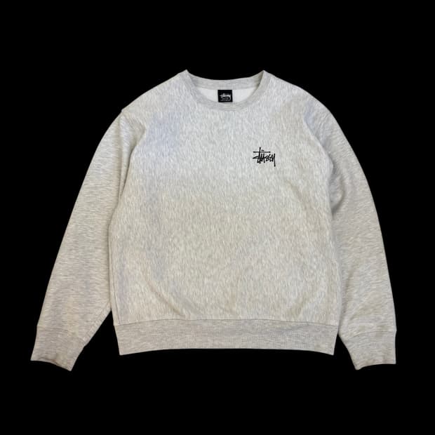 스투시 베이직 로고 맨투맨