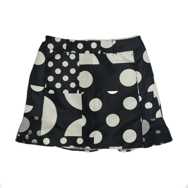 폴카 도트 스커트 polka dot skirt