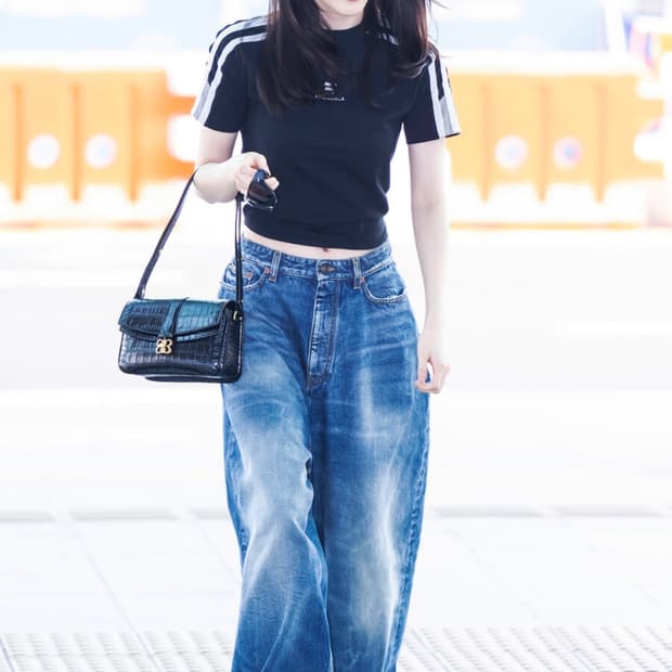 [s]발렌시아가 풀업 데님 팬츠
