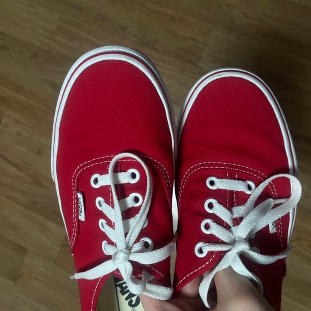 Vans 반스 어센틱 레드 240