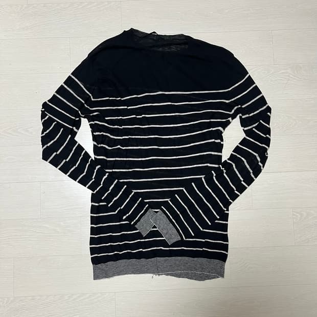 하이더아커만 스트라이프 비대칭 써머 니트 롱슬리브
