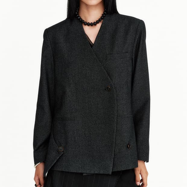 더일마 블레스 칼라리스 자켓 m