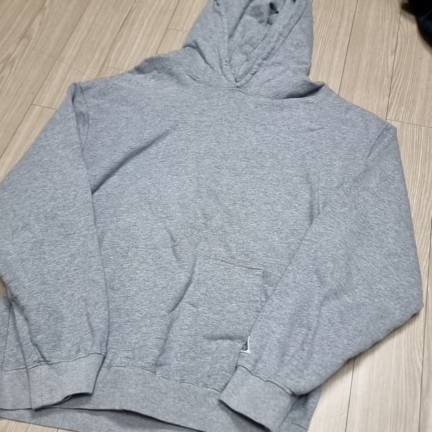 usa 미제 SUPER S 회색 후드티 L