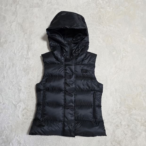 (M)여성 나이키 빅후드 다운 패딩 조끼