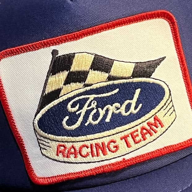 🧢90’s Ford Racing Team Trucker Hat