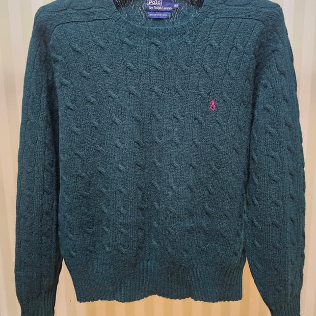 폴로 니트 울 95