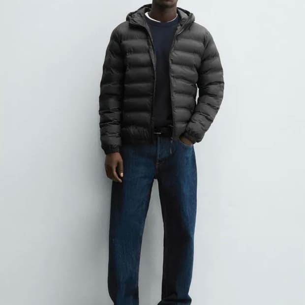 자라 경량패딩 XL 