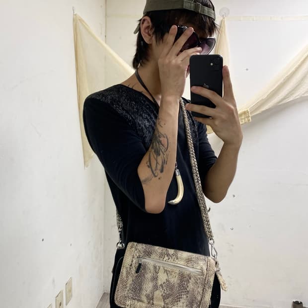 Python Pattern Mini Bag