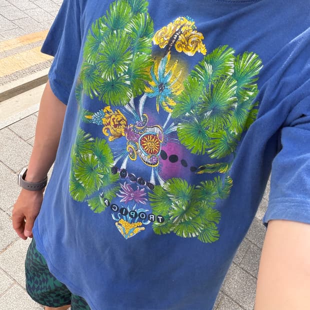 90s Printstar  Tropical Graphic