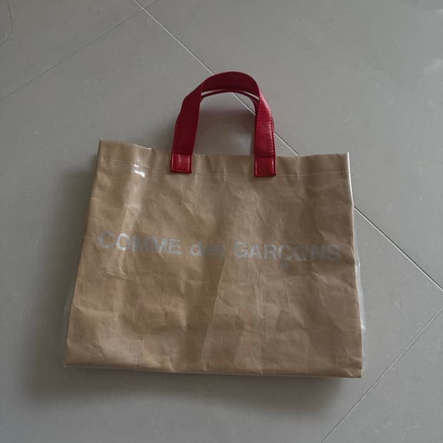 [OS]꼼데가르송걸 pvc백