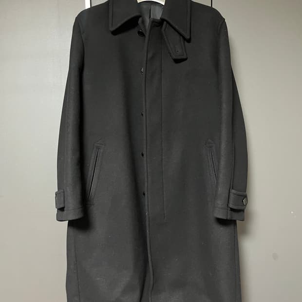 쿠어 MTR 발마칸 코트 블랙