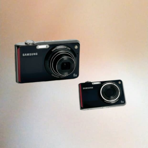 셀프캠!) 삼성 pl150 Vluu 블루 빈티지 디카