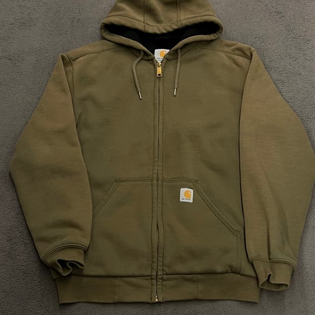 칼하트 올리브 후드집업 처분 