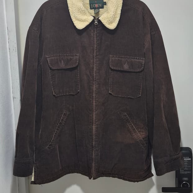 90년대 J.CREW 브라운 코듀로이 자켓