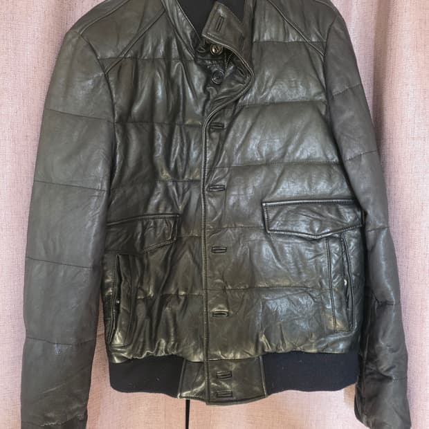 수입브랜드가죽패딩 46/90