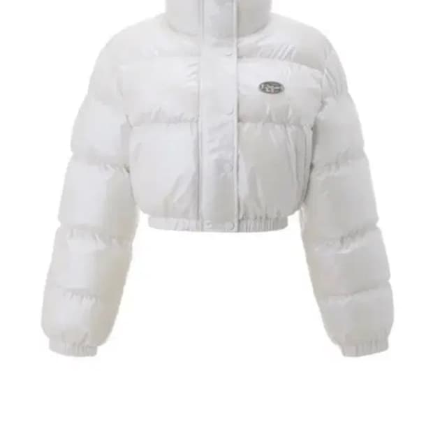 카키포인트 숏패딩 화이트 free