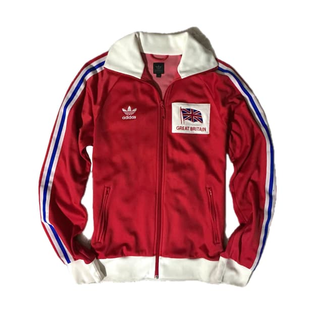 아디다스 파이어버드 브리튼 트랙탑 져지 레드