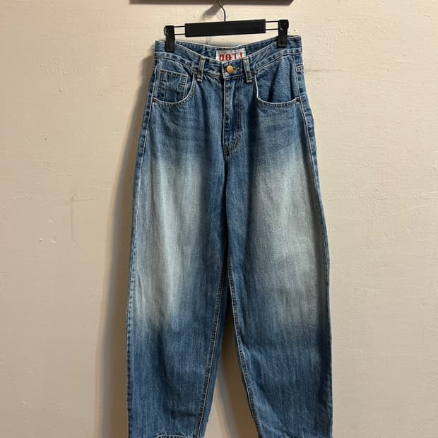 OOTJ 워싱 와이드 데님 팬츠 (96)
