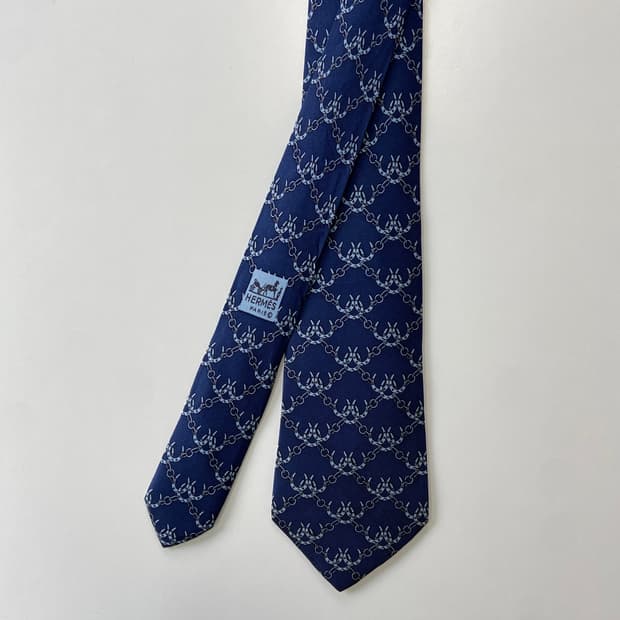 에르메스 명품 정품넥타이(HERMES)8.3cm