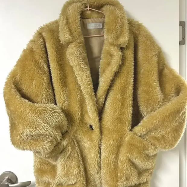 난닝9 오버핏 퍼자켓