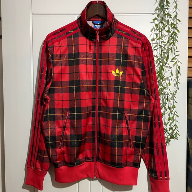 파이어버드 타탄체크 트랙져지