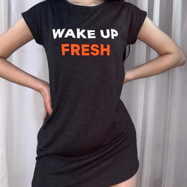 WAKE UP FRESH 미니 원피스