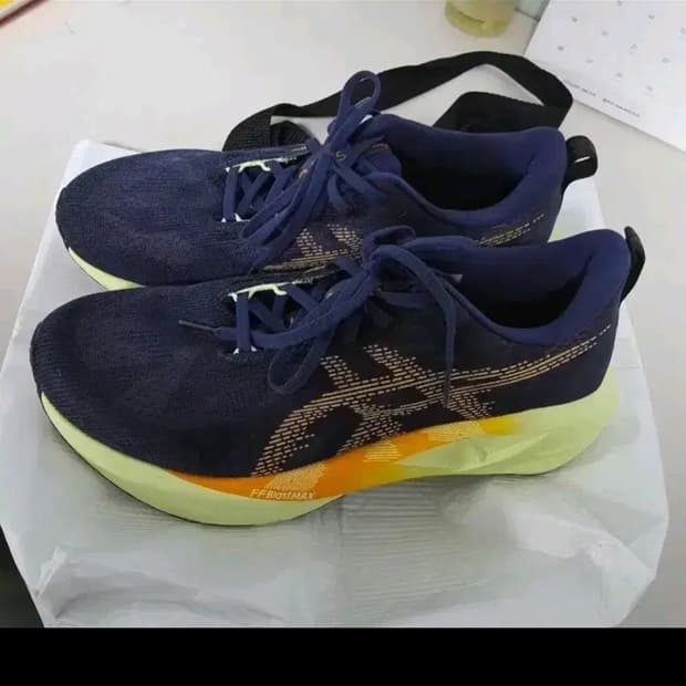 (270)아식스 노바블라스트5 인디고 블루 2e 와이드