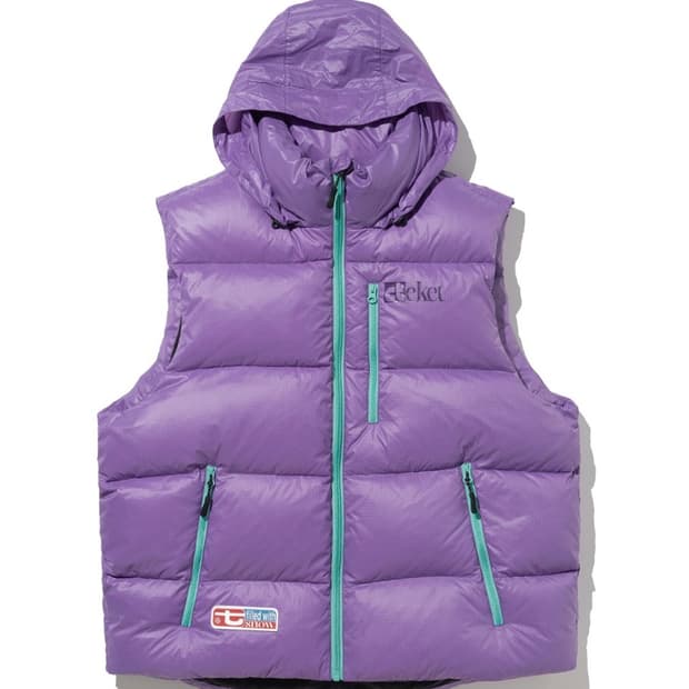 teket Snowball Down Vest Purple