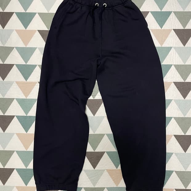 토마스모어 미드웨이트 스웻팬츠 차콜 네이비