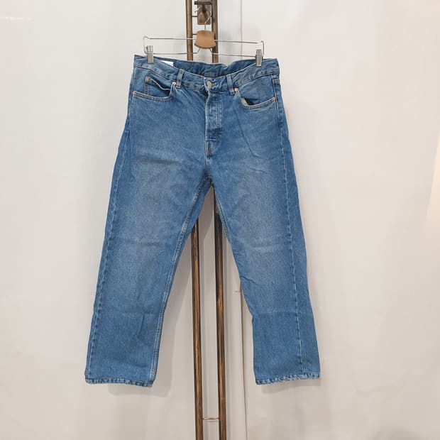 ZARA REGULAR 스트레이트 핏 진 청바지 34