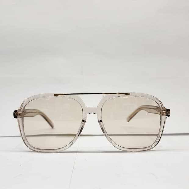 생로랑 SL545 에비에이터 선글라스 라이트골드