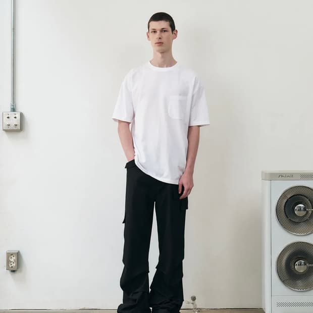 인사일런스 멀티포켓 핀턱 팬츠 BLACK