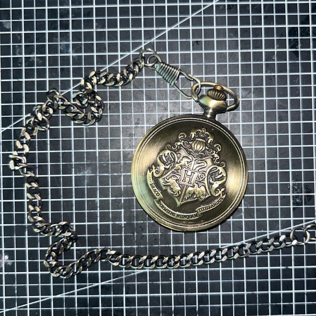 해리포터 일본 유니버셜 스튜디오 호그와트 회중시계 정품