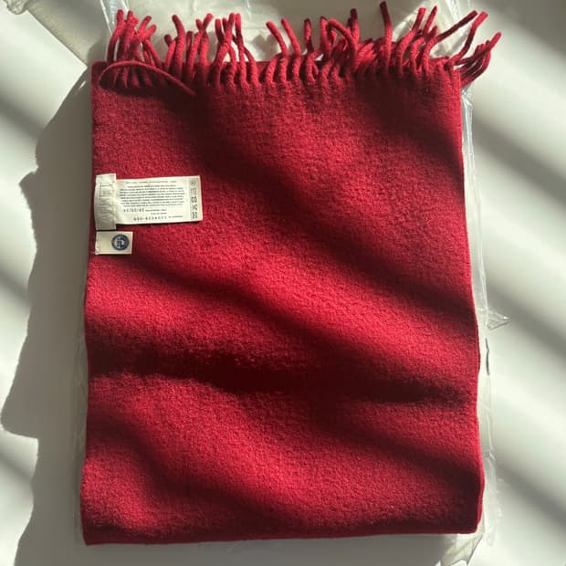 아르켓 머플러 레드,버건디