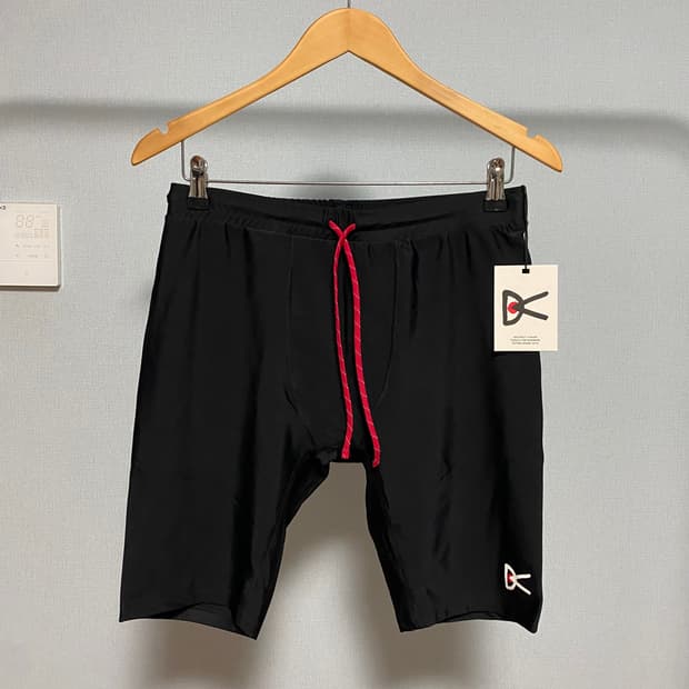 [M] 디스트릭트비전 9인치 리사이클 하프 타이즈 블랙