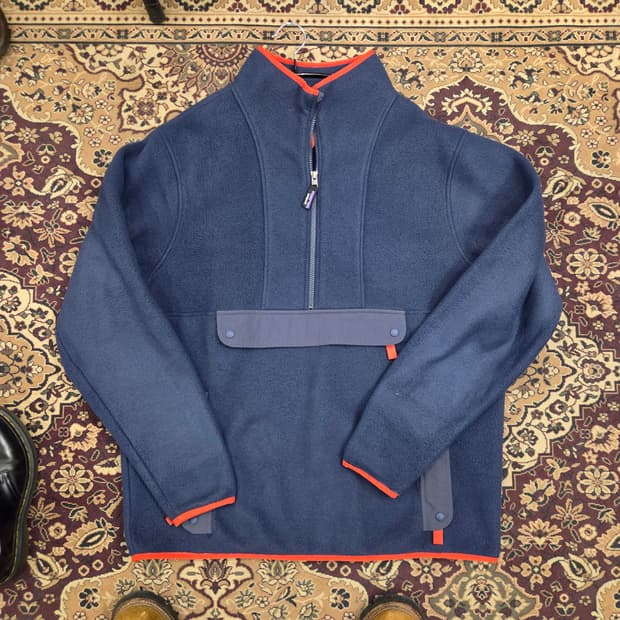 파타고니아 풀오버 플리스 반집업 후리스 신칠라 네이비