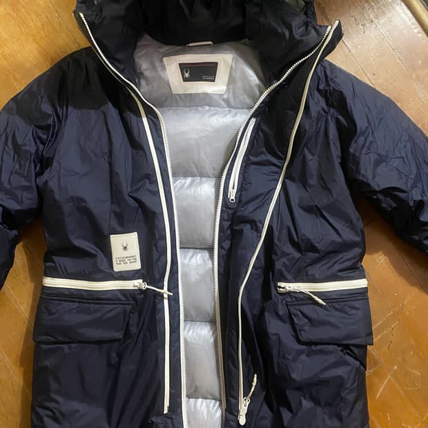 Spyder 스파이더 남성 대장급 덕다운 패딩 점퍼 100ㅔ