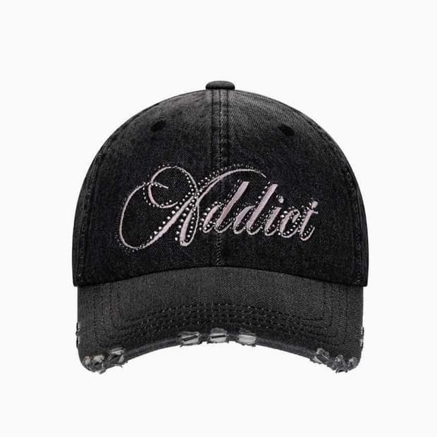 2000아카이브스 addict 흑청 볼캡