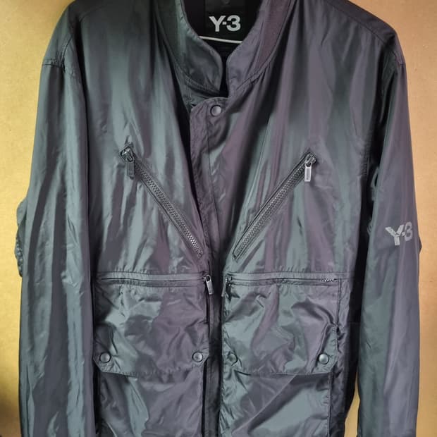 Y3 남성 바람막이 자캣 