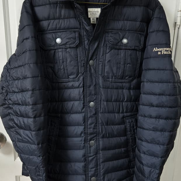새상품)아베크롬비 패딩셔츠자켓 