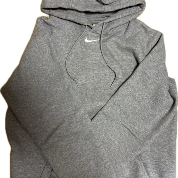 나이키 센터로고 스우시 후드티
