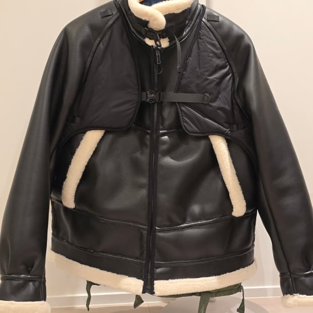 루트파인더 미발매 매뉴버 가죽 패딩 샘플