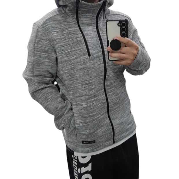 노스페이스 더블지퍼 테크팩 후드집업 L 100