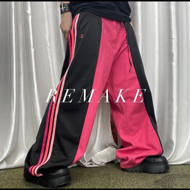 리메이크 팬츠 트레이닝+코튼 팬츠