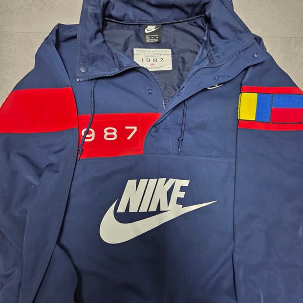 나이키 1987 아카이브 리이슈 보일러룸 아노락
